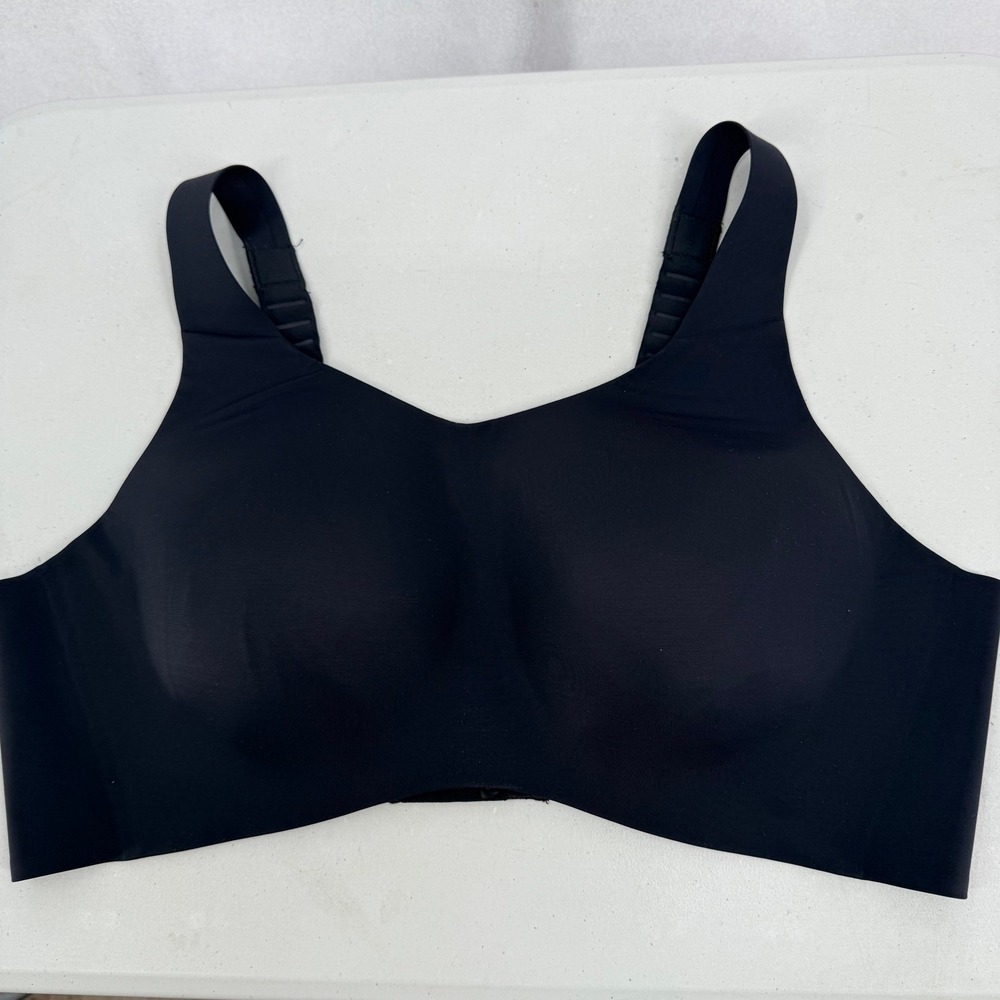 Knix Womens‎ Size 8 Black Wireless Full Coverage Comfort Bra HIBRA101